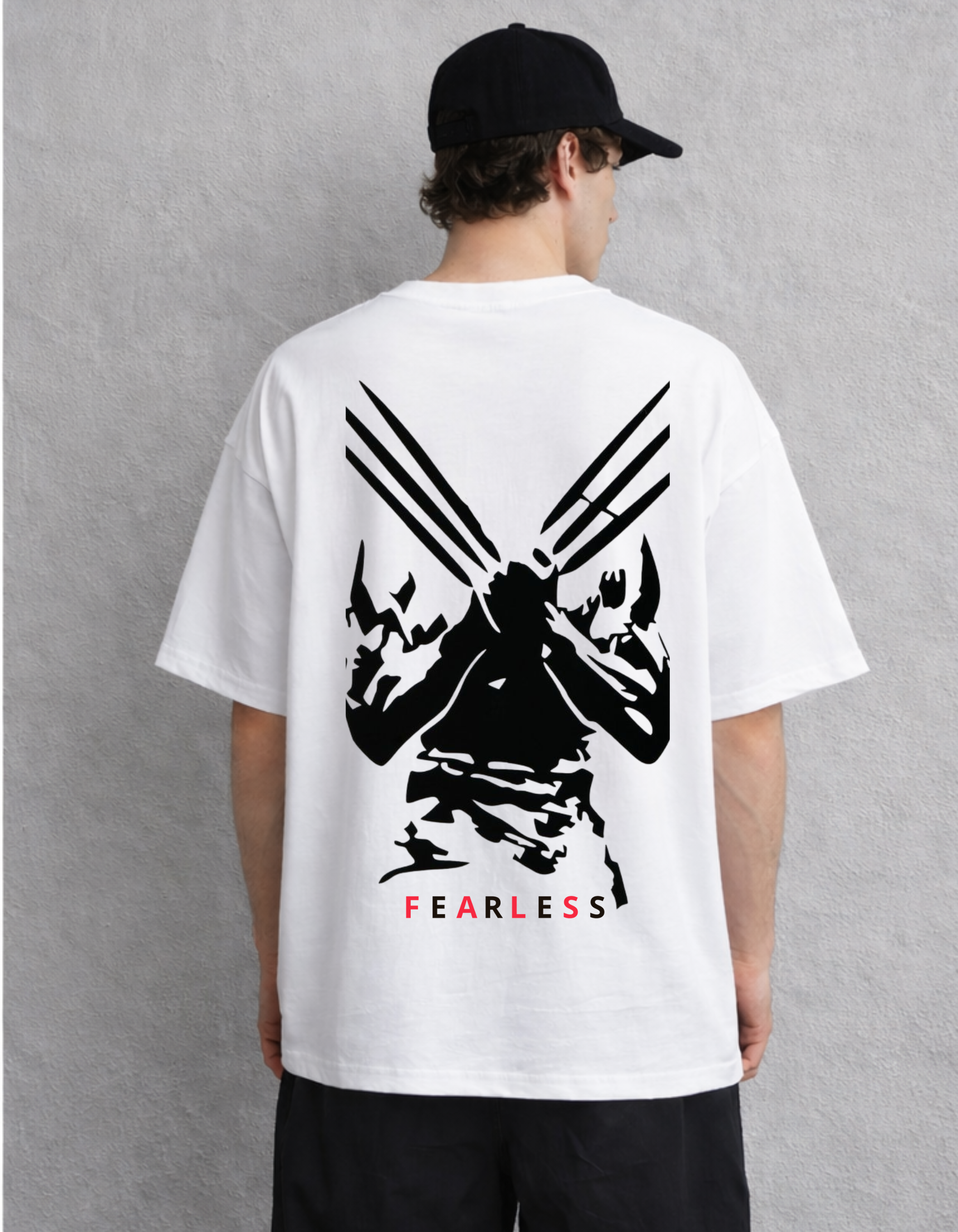 Oversized white t shirt