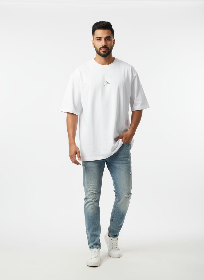 PRINTED NARUTO OVERSIZED T SHIRT
