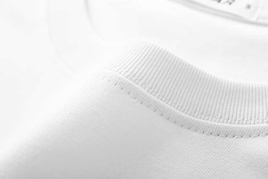 Relaxed fit white t shirt