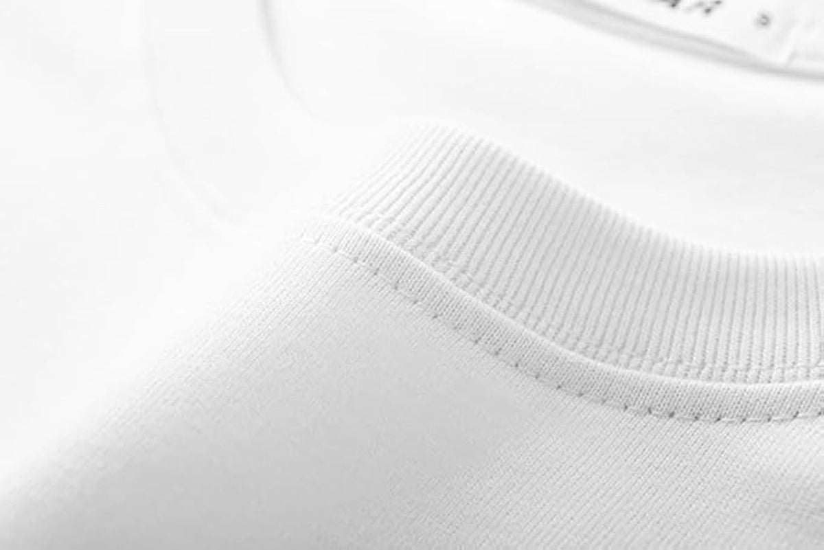 Relaxed fit white t shirt