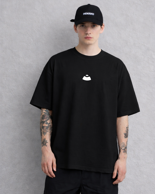 Black oversized t shirt