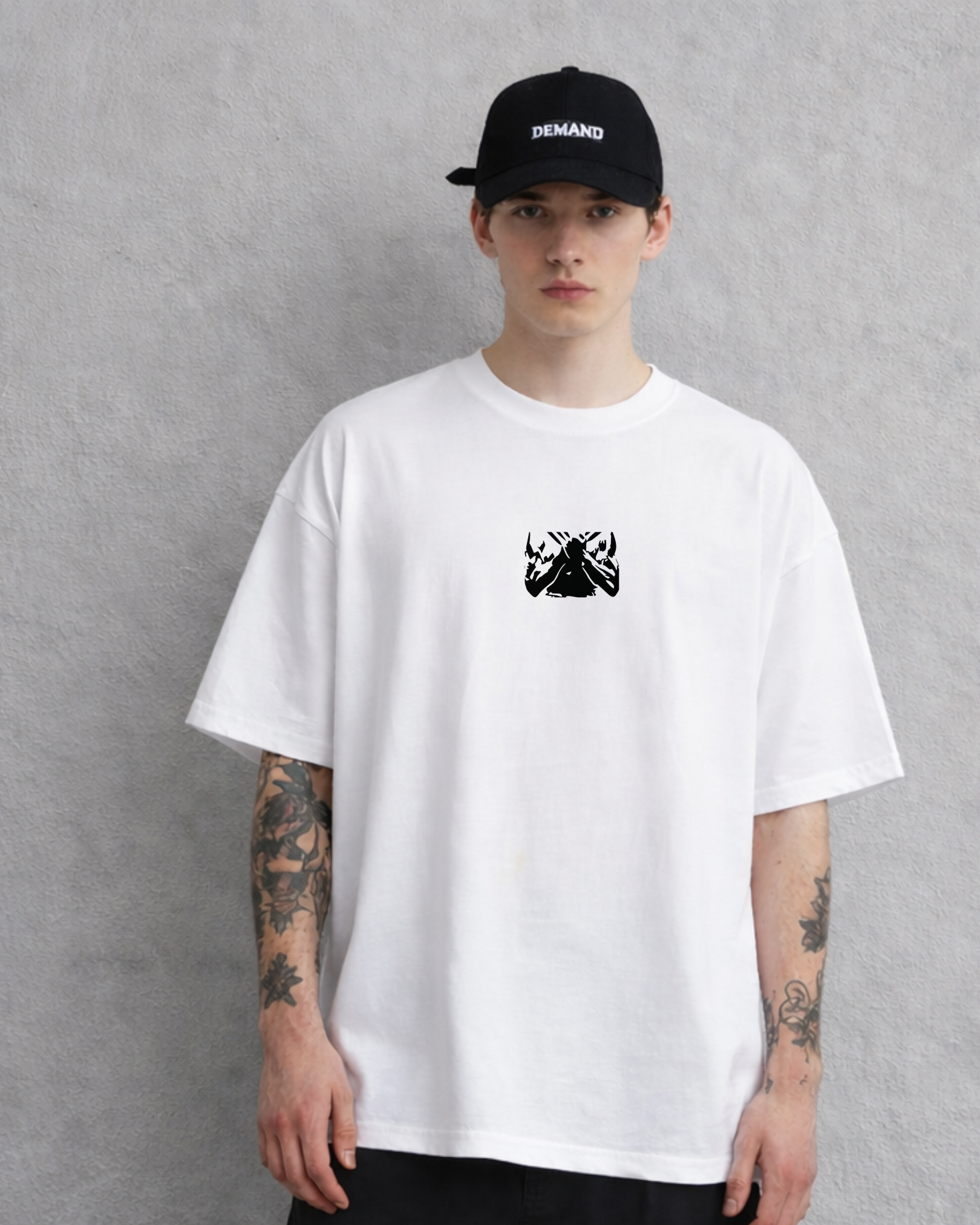 Oversized white t shirt