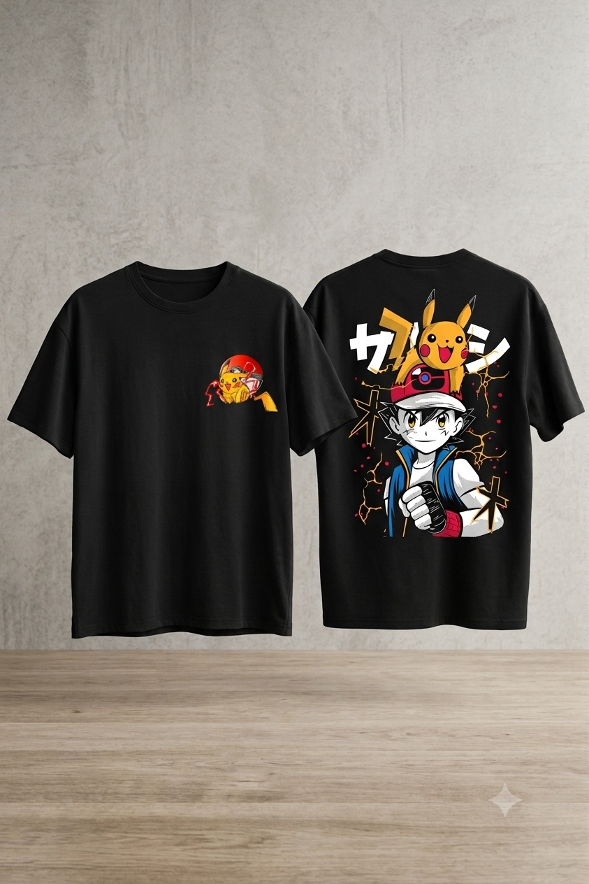 Pokemon Black t shirt